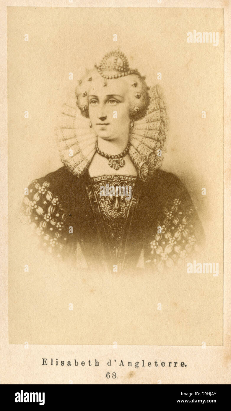 Elizabeth I, reine d'Angleterre Banque D'Images