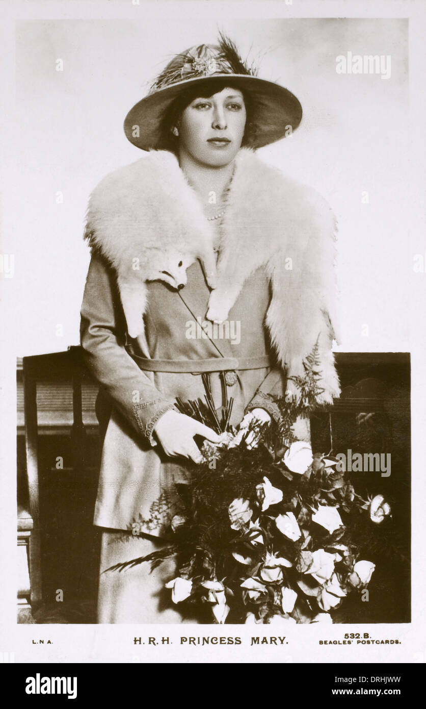 La princesse Marie - fille de George V Banque D'Images