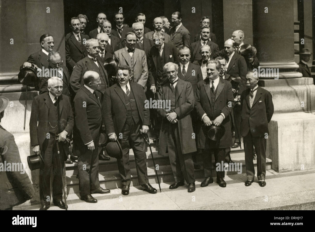 Ramsay MacDonald et d'autres, la conférence des affaires étrangères Banque D'Images