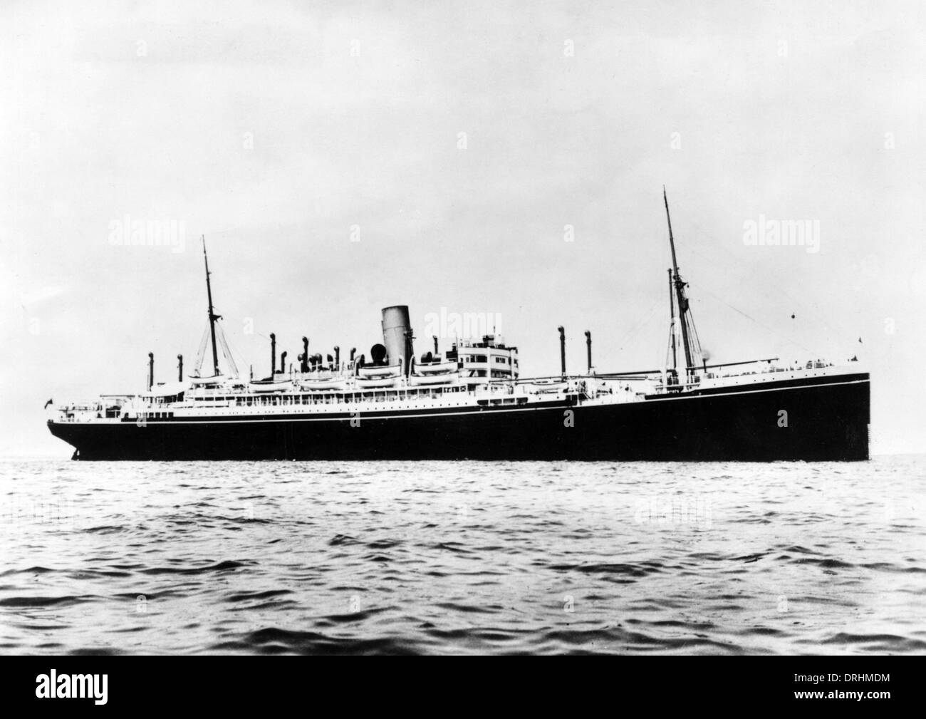 Le HMS Jervis Bay, marchand armé cruiser, WW2 Banque D'Images