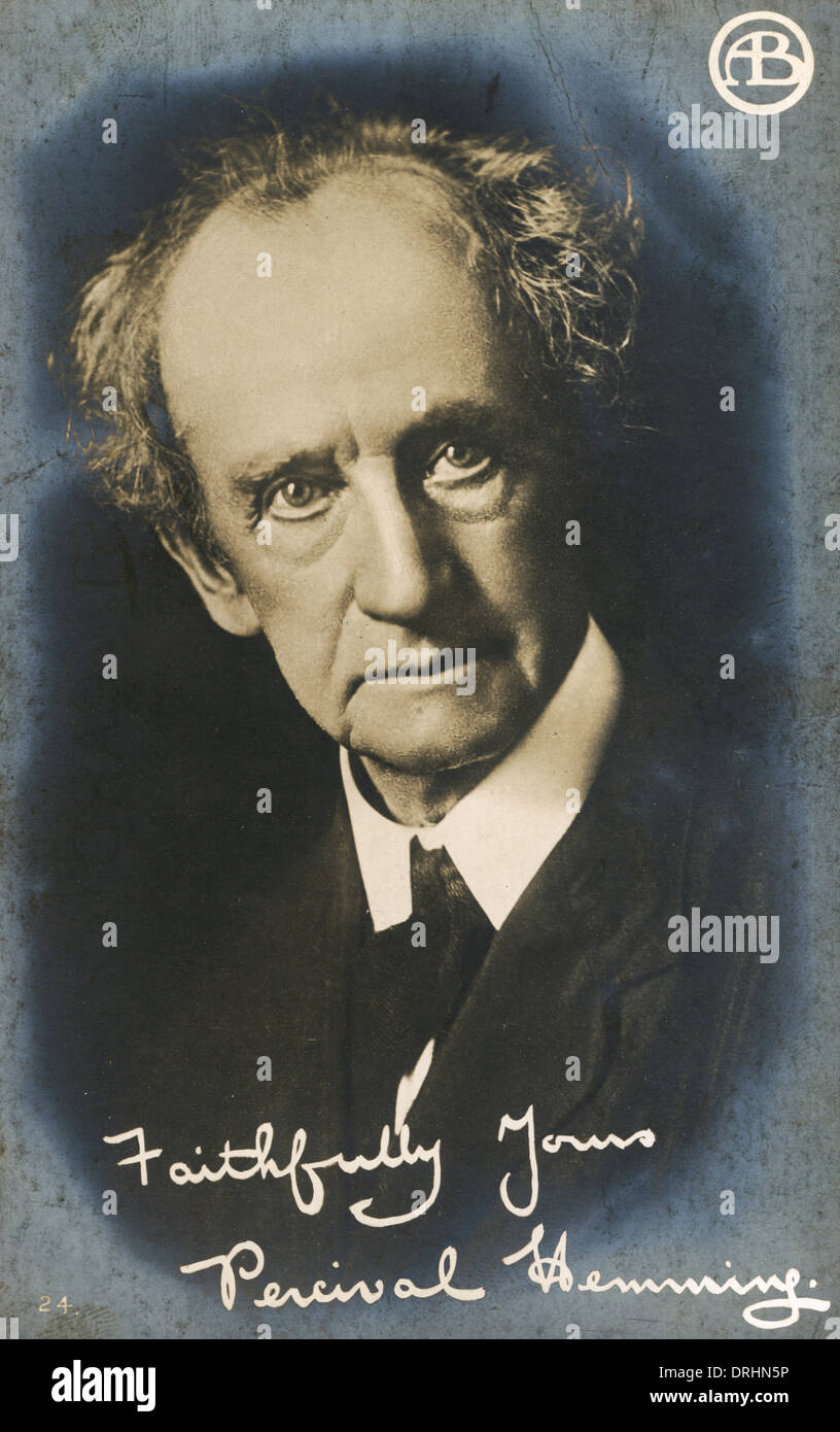 W. Chrystie Miller - acteur du cinéma muet Banque D'Images