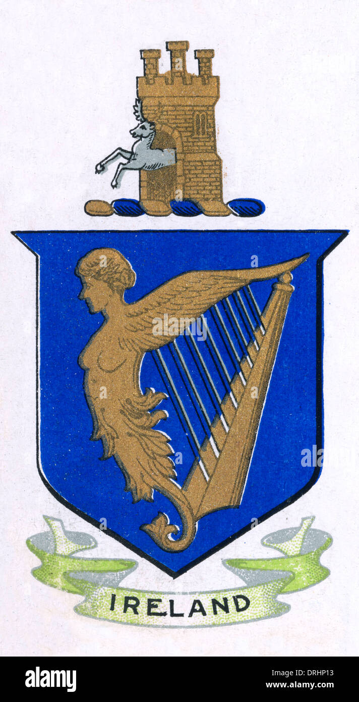 Symbole de l'Irlande - harpe Photo Stock - Alamy