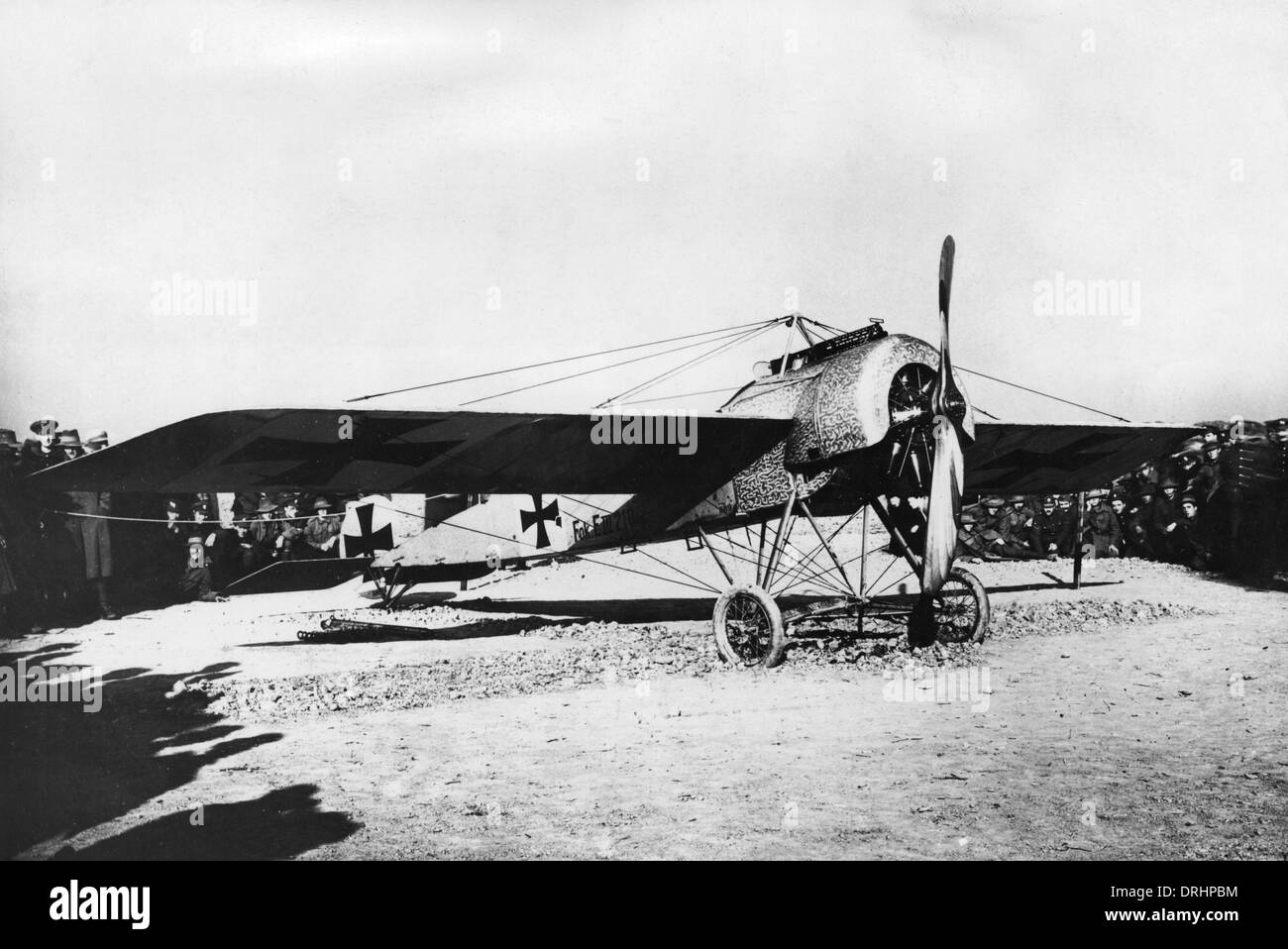 L'allemand Fokker E III, avion de chasse WW1 Banque D'Images