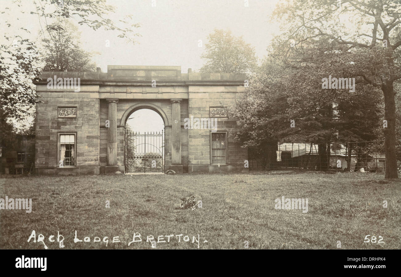 Arch Lodge, Bretton Hall, West Yorkshire Banque D'Images