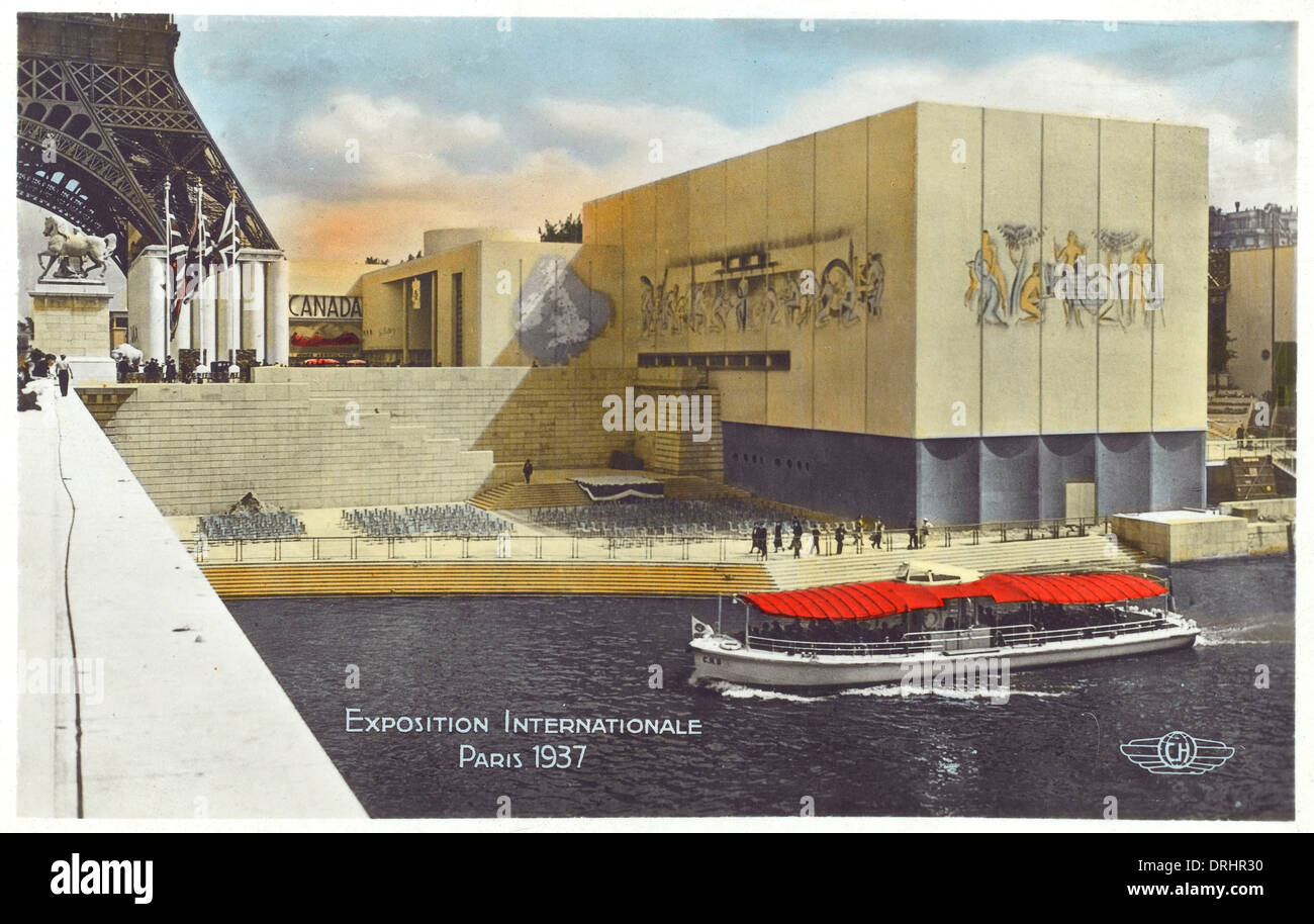 Exposition internationale de Paris - 1937 Banque D'Images