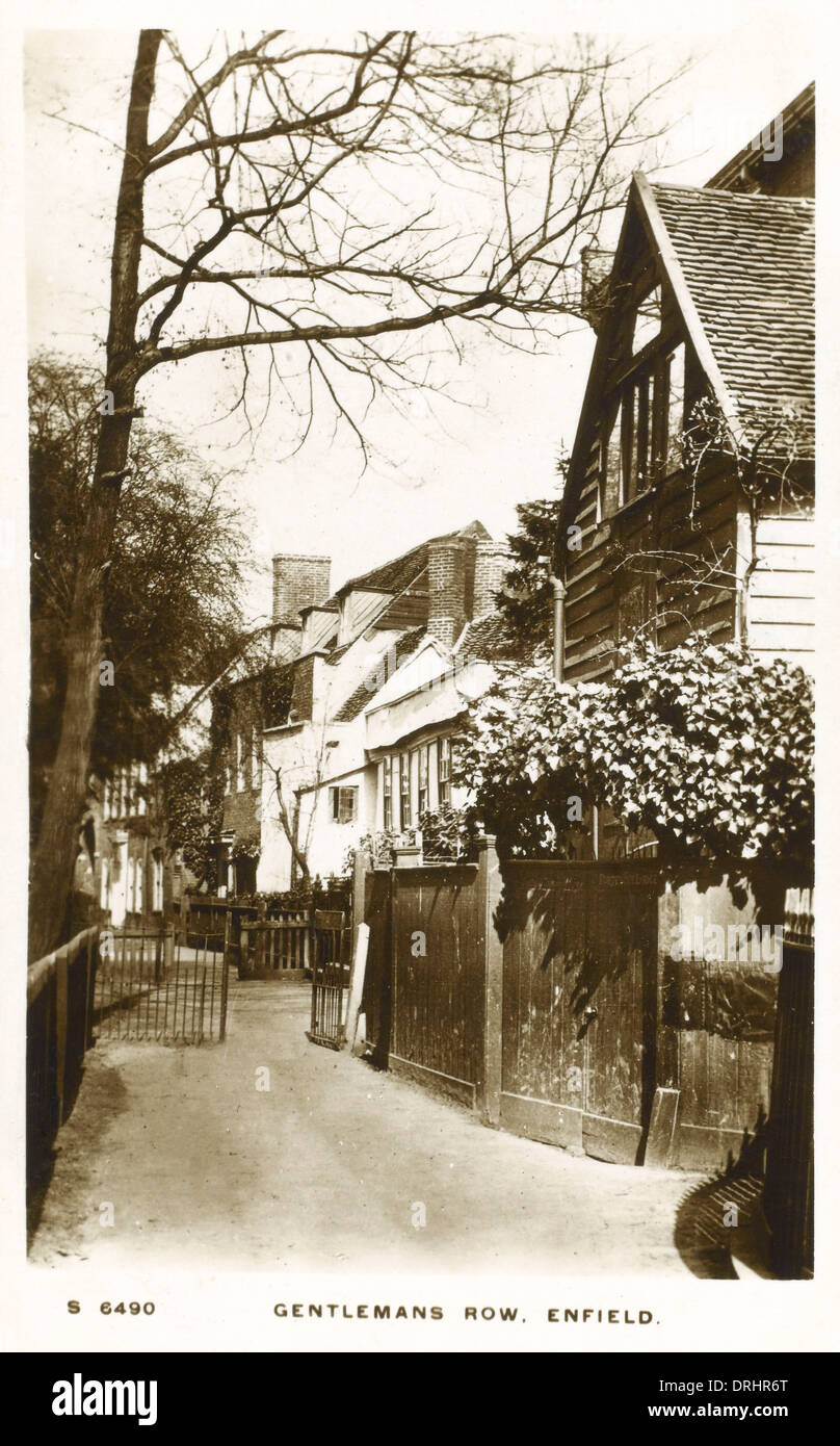 Gentlemans Row - Enfield, au nord de Londres Banque D'Images