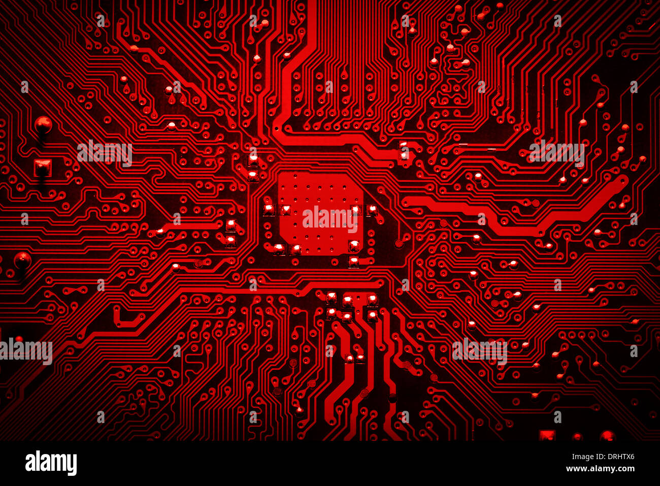 Circuit board background Banque D'Images