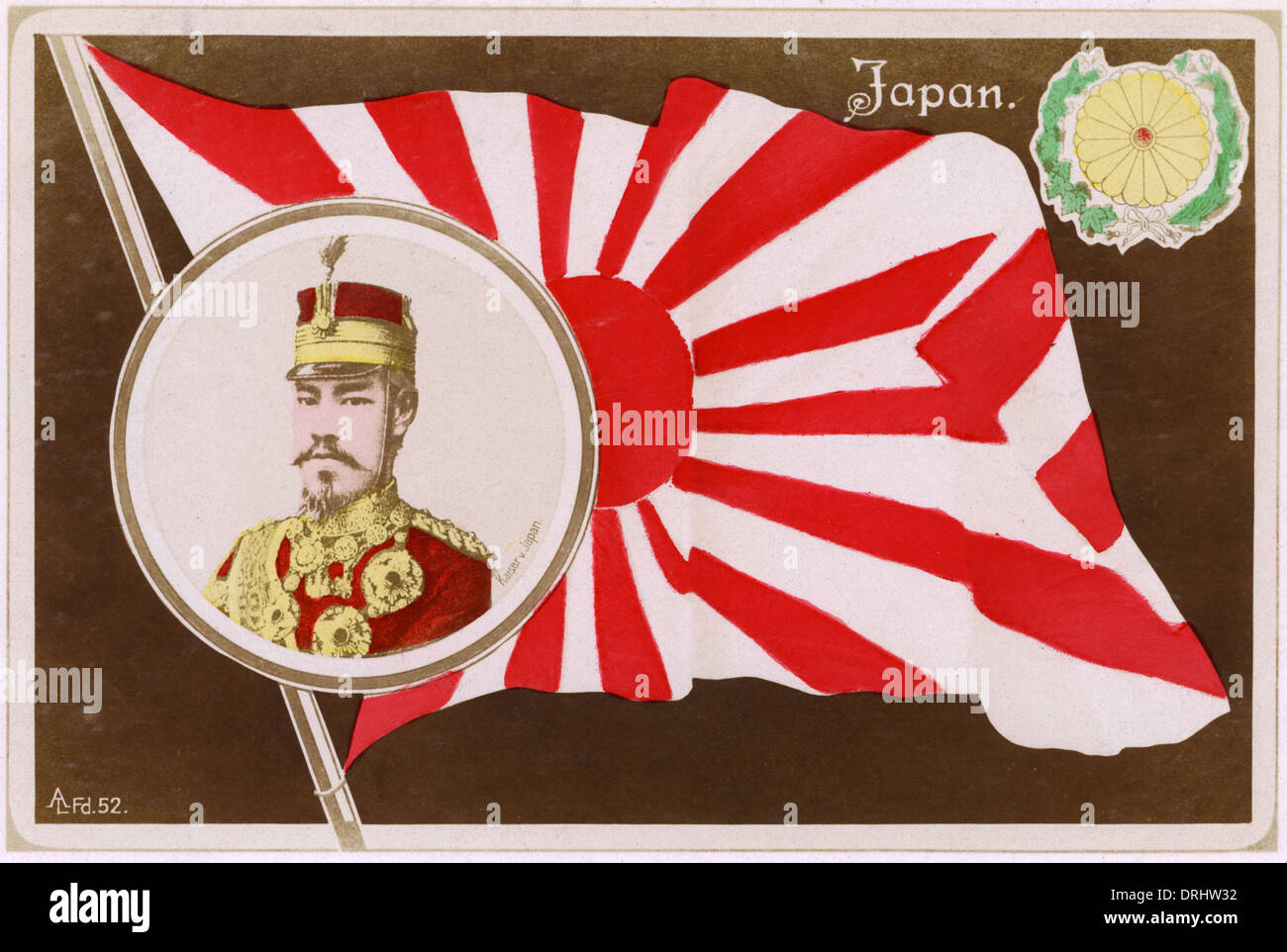 L'empereur Meiji du Japon Banque D'Images