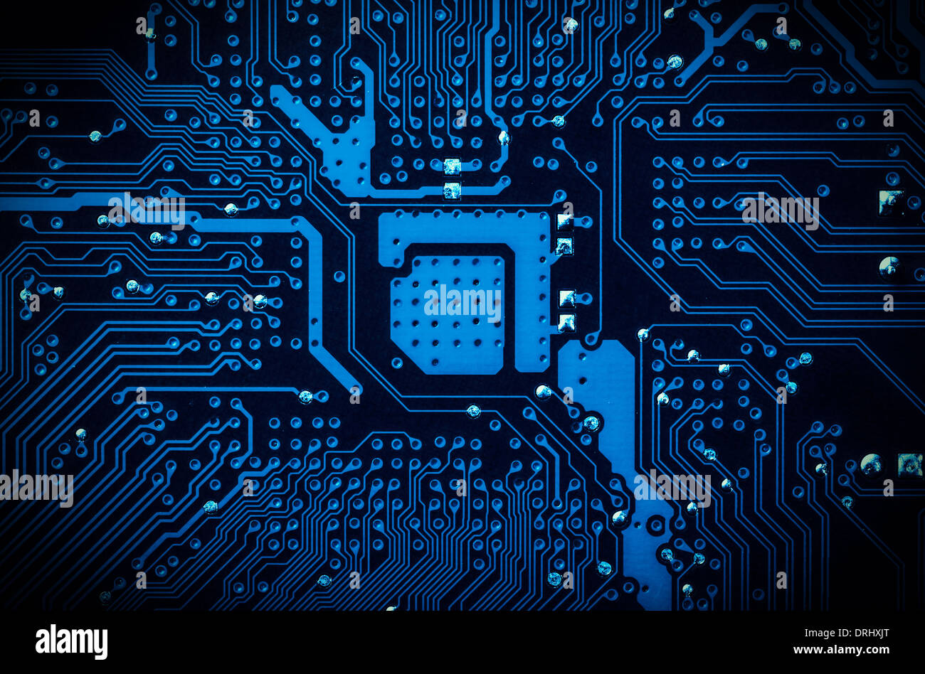 Circuit board background Banque D'Images
