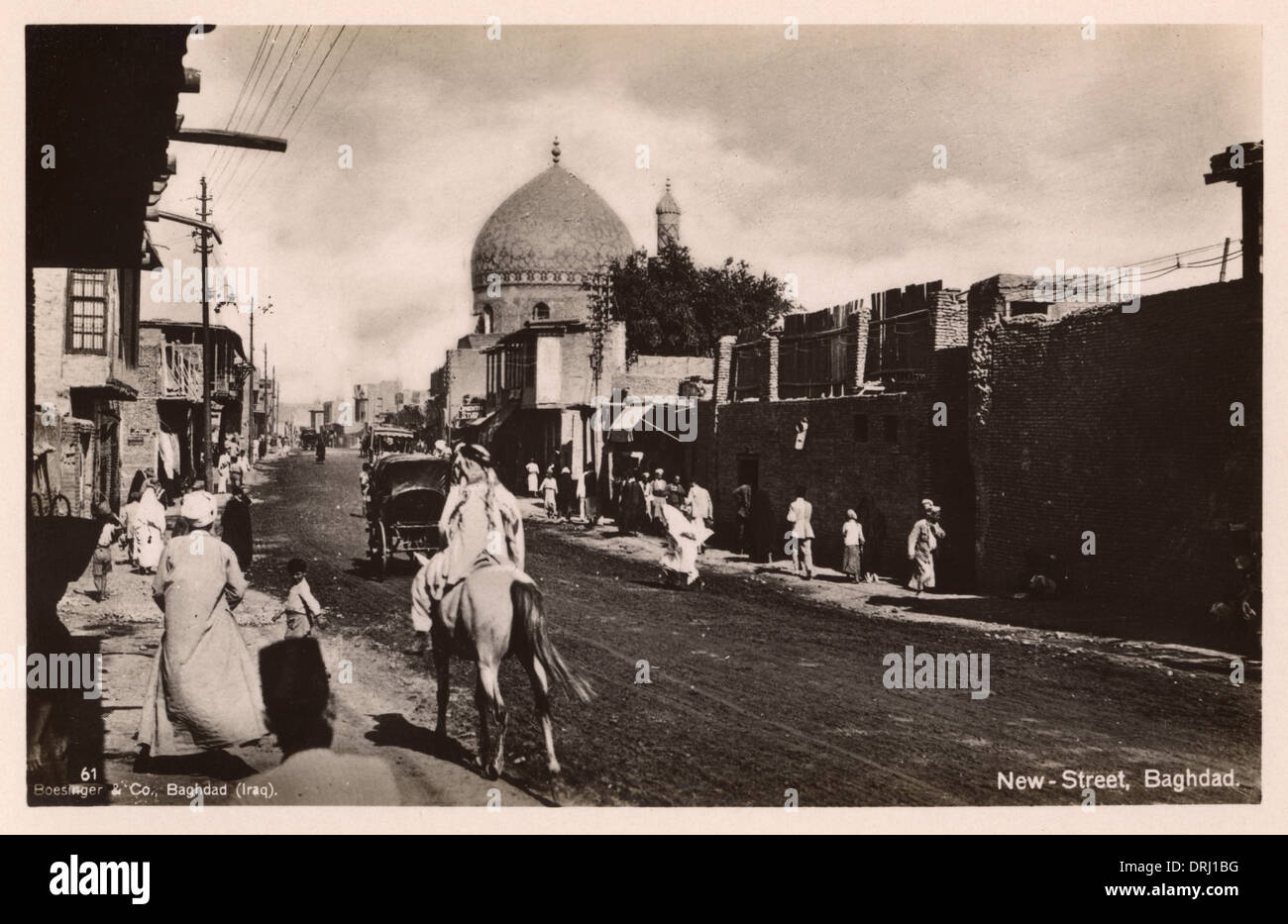 New Street, Bagdad, Iraq Banque D'Images