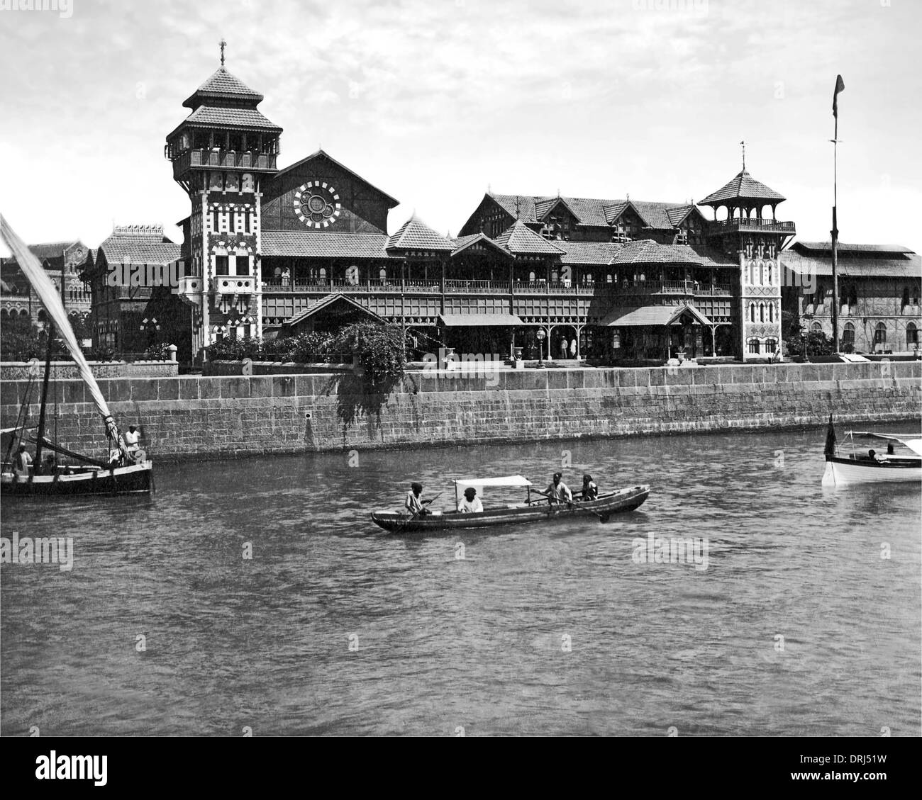 Yacht Club, Bombay, Inde Banque D'Images