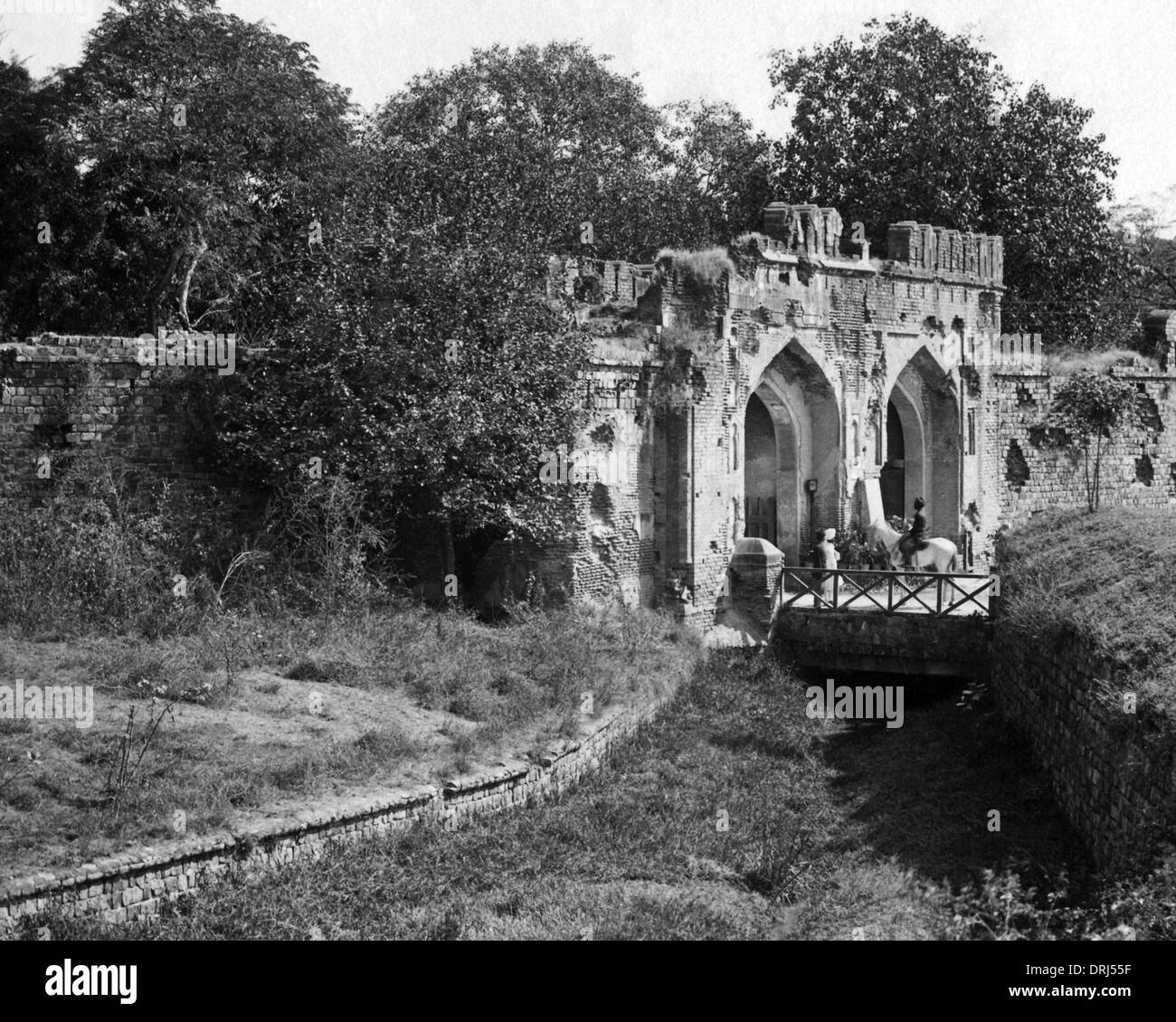 Kashmiri Gate, Delhi, Inde Banque D'Images