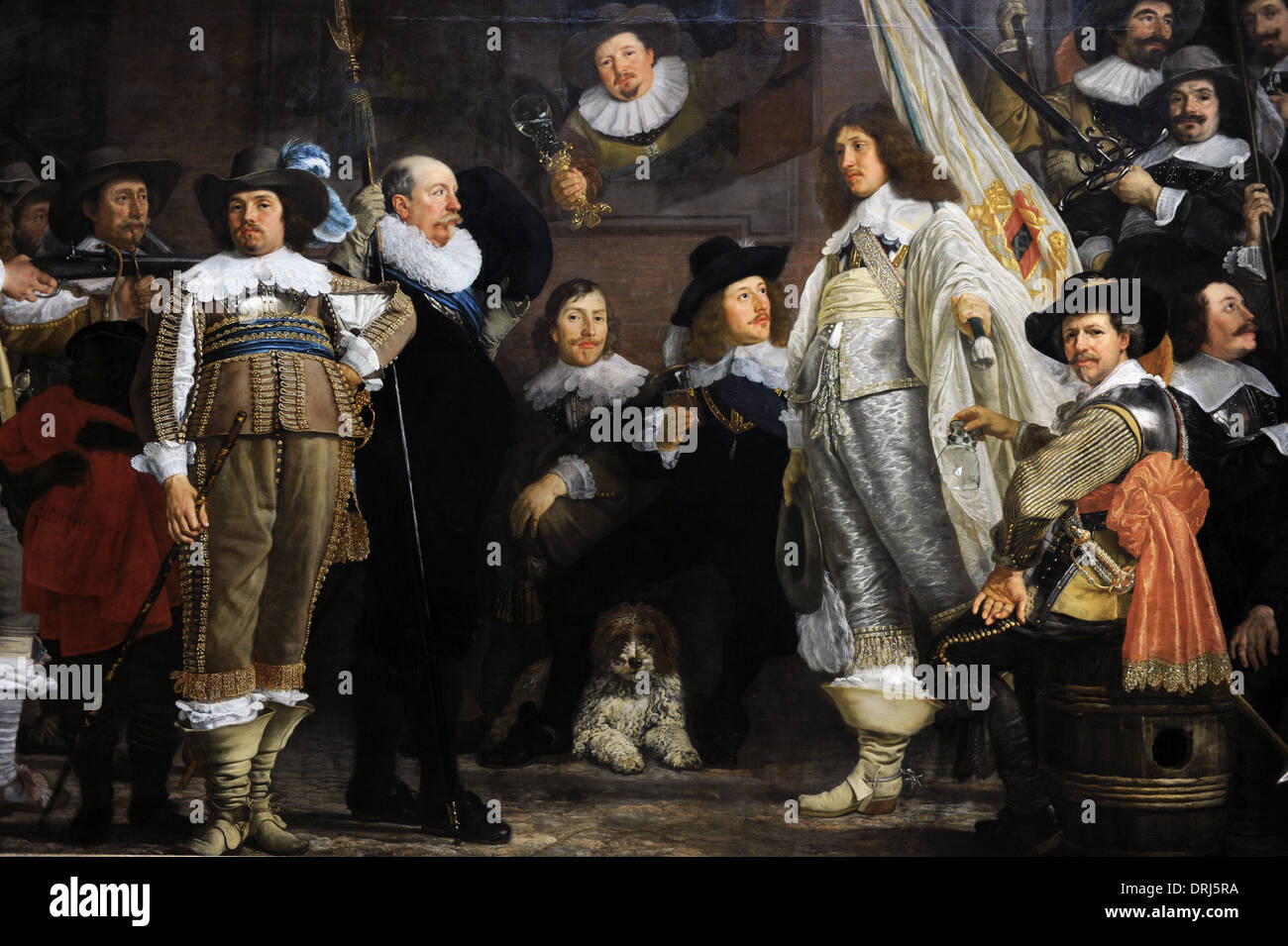 Van der Helst (1613-1670). Peintre hollandais. Compagnie de Milice du District 8, sous le commandement du Capitaine Roelof Bicker, 1643. Banque D'Images
