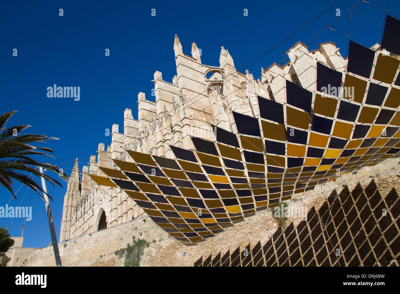 Cathédrale De Palma Cathédrale De Palma De Majorque, Iles Baléares Catalogne Espagne Banque D'Images