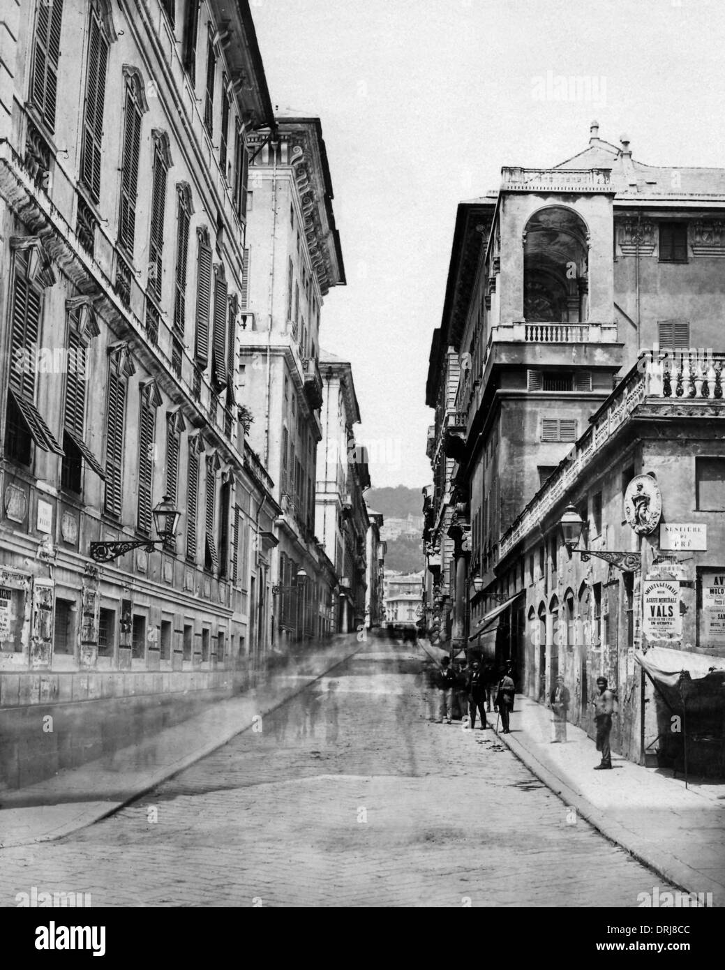 Via Balbi, Gênes, Italie Banque D'Images