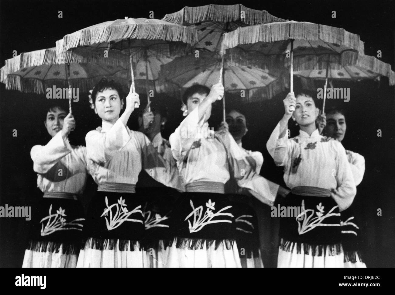 Les travailleurs du textile, Shanghai, Chine Banque D'Images