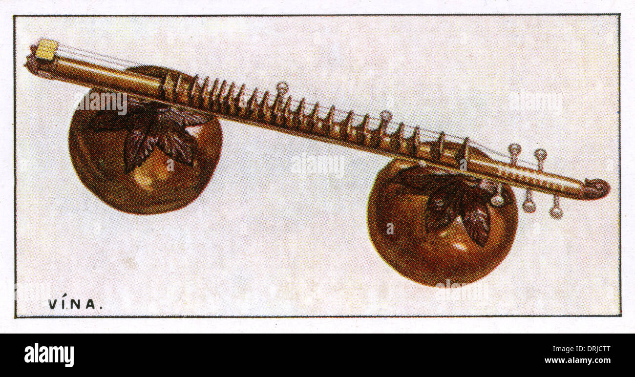 - Vina Instrument indien Banque D'Images