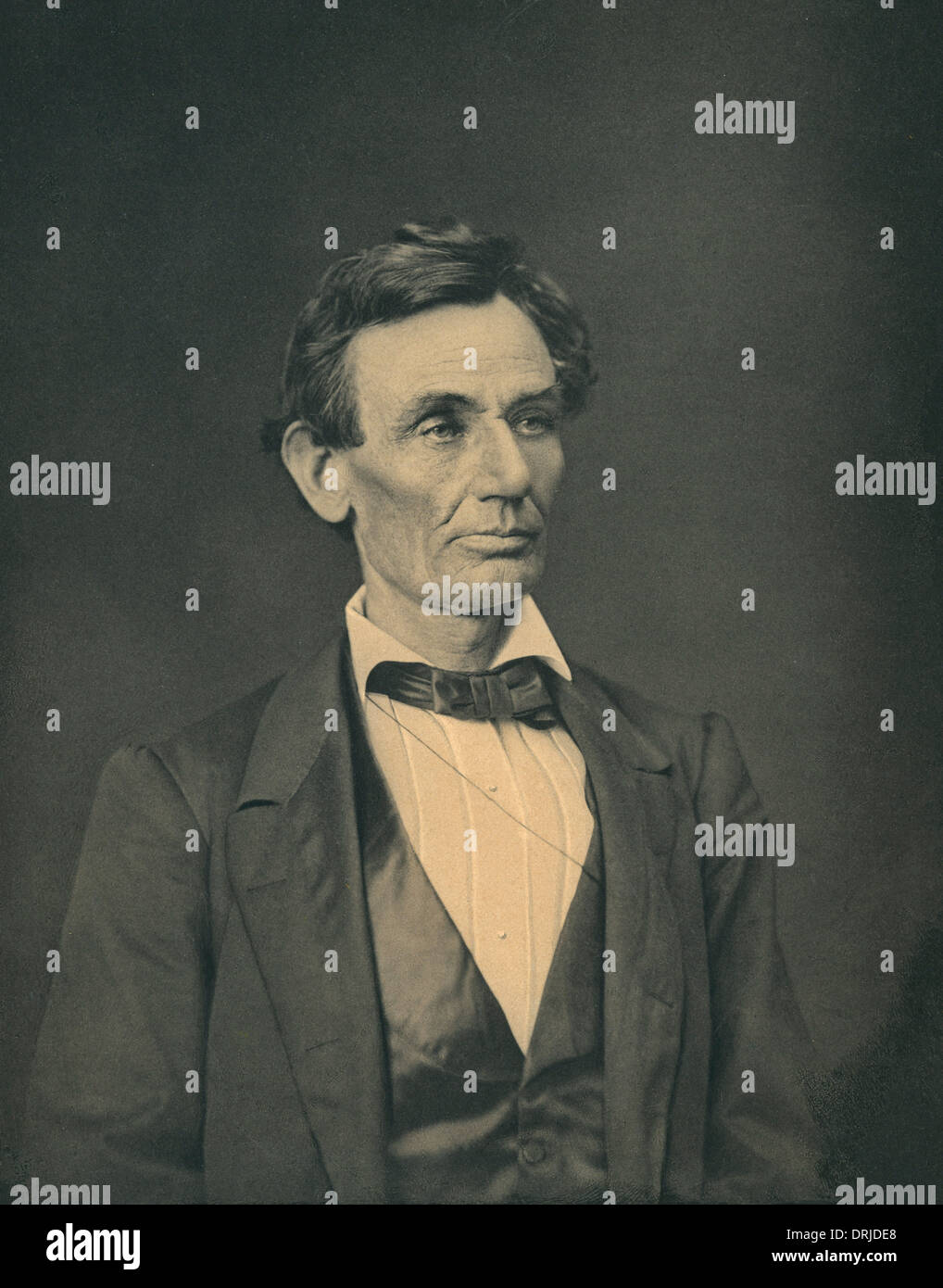 Abraham Lincoln, 18e président des États-Unis Banque D'Images