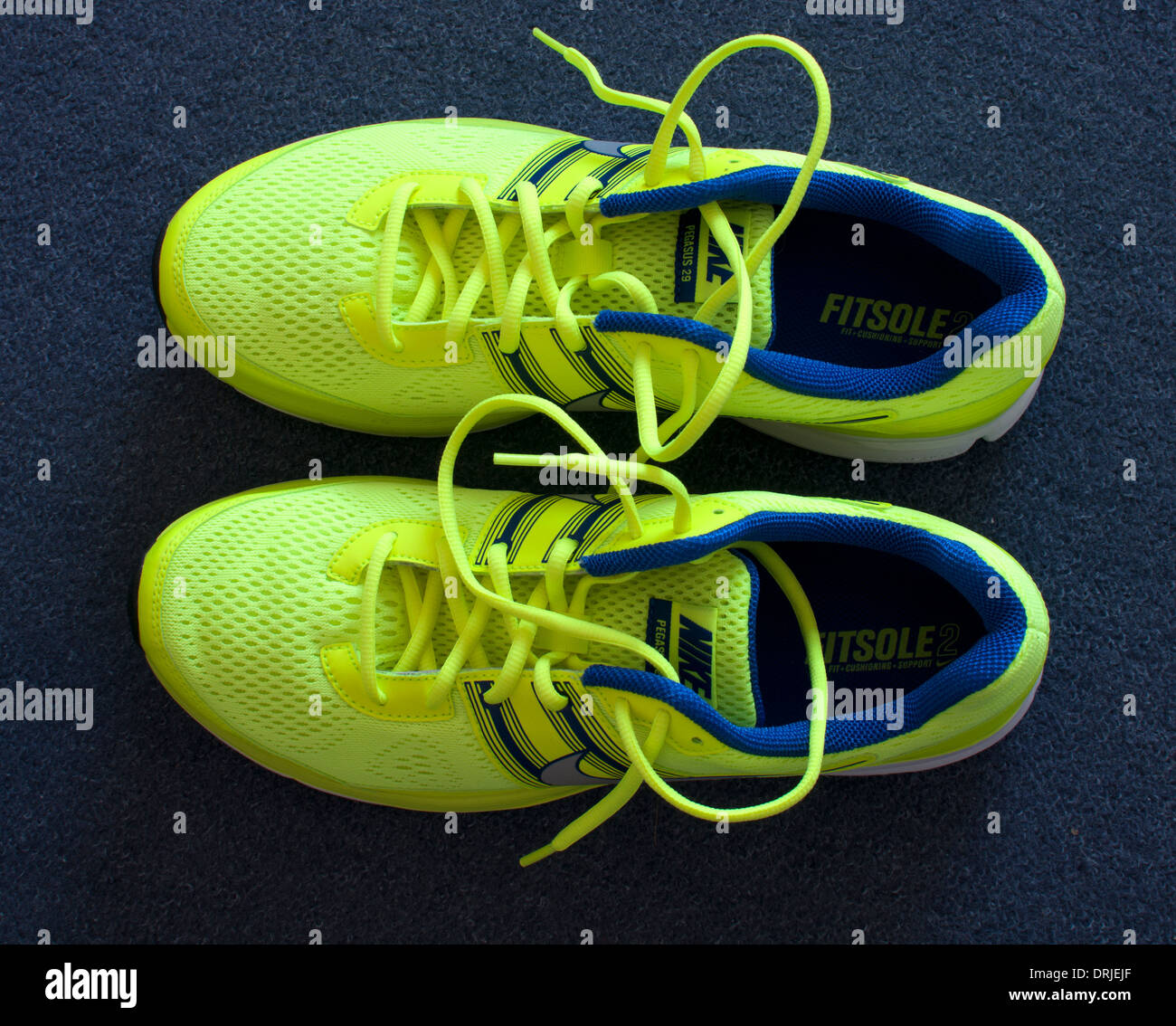 Chaussures de course Nike Air Pegasus Banque D'Images