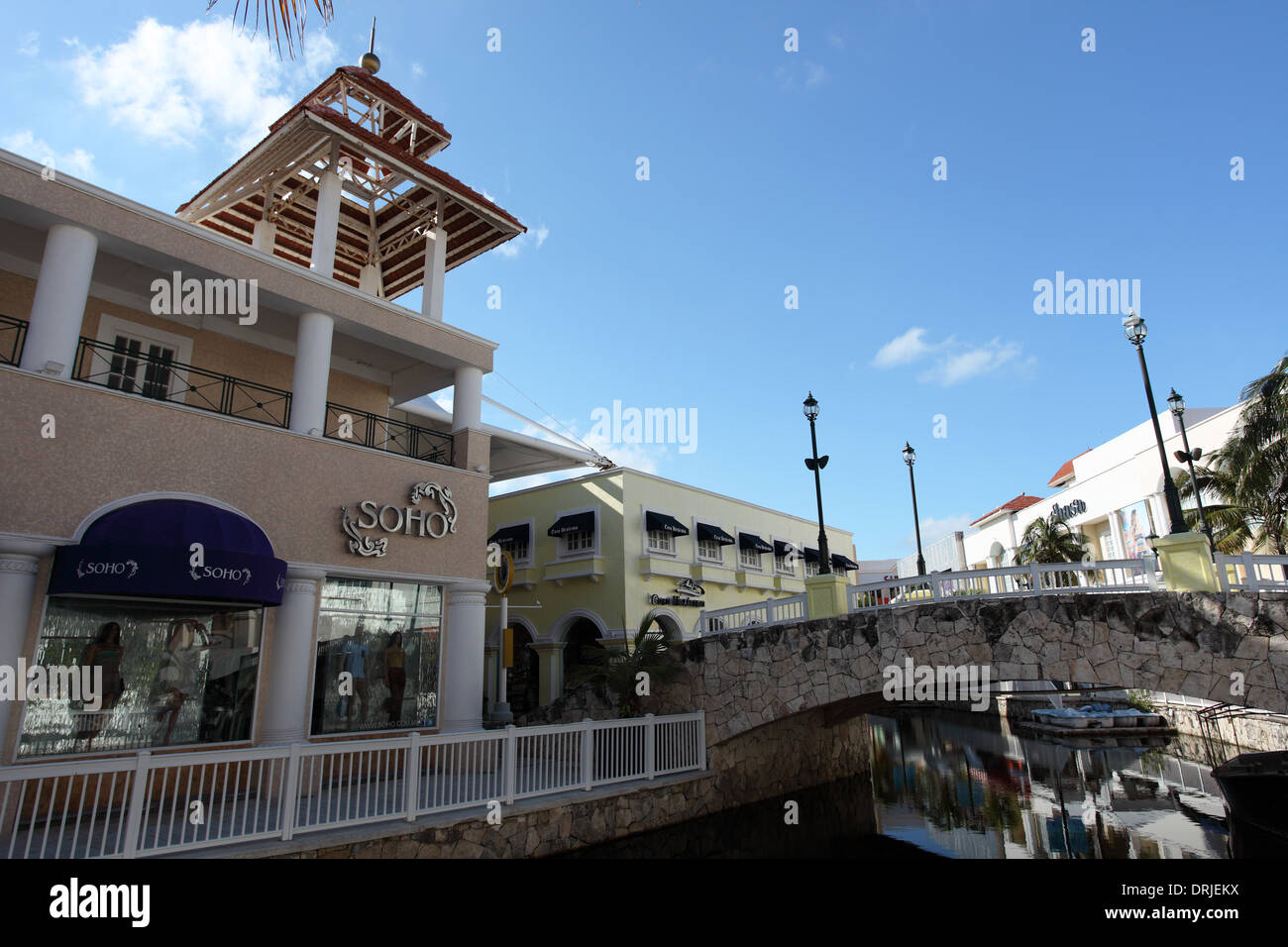 Centre commercial La Isla, Hotel Zone, Cancun Banque D'Images