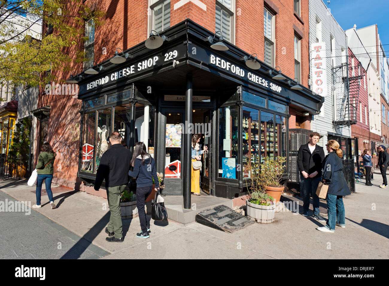 Brooklyn Bedford Avenue Williamsburg quartier de Brooklyn New York Banque D'Images