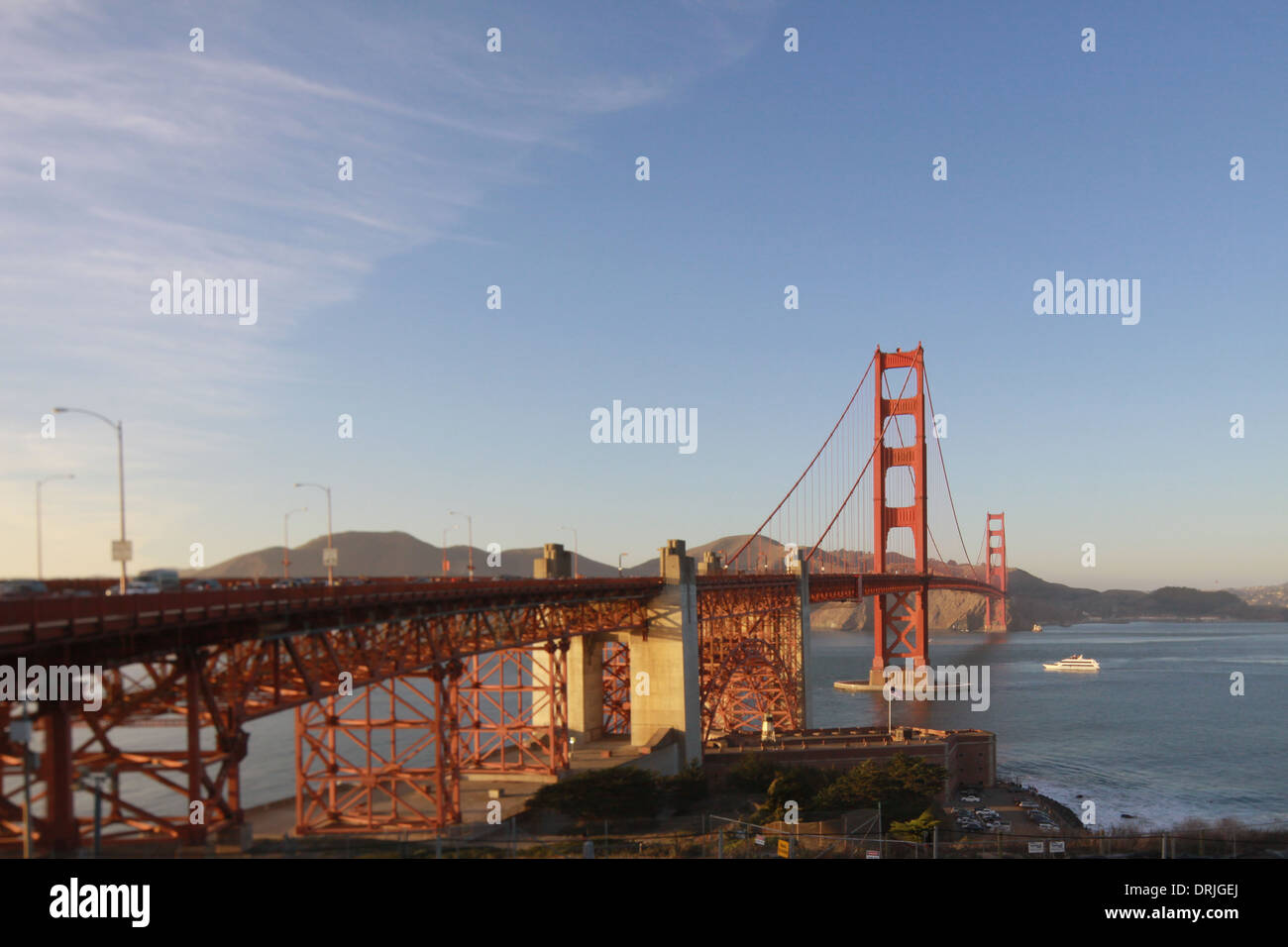Golden Gate Bridge San Francisco, Californie Banque D'Images