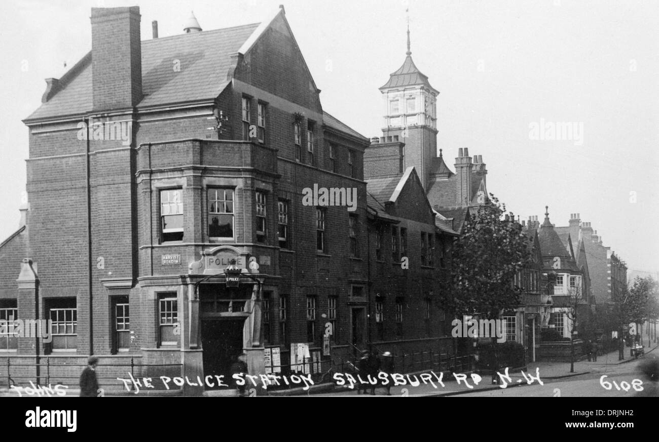 Salisbury Road station de police Banque D'Images