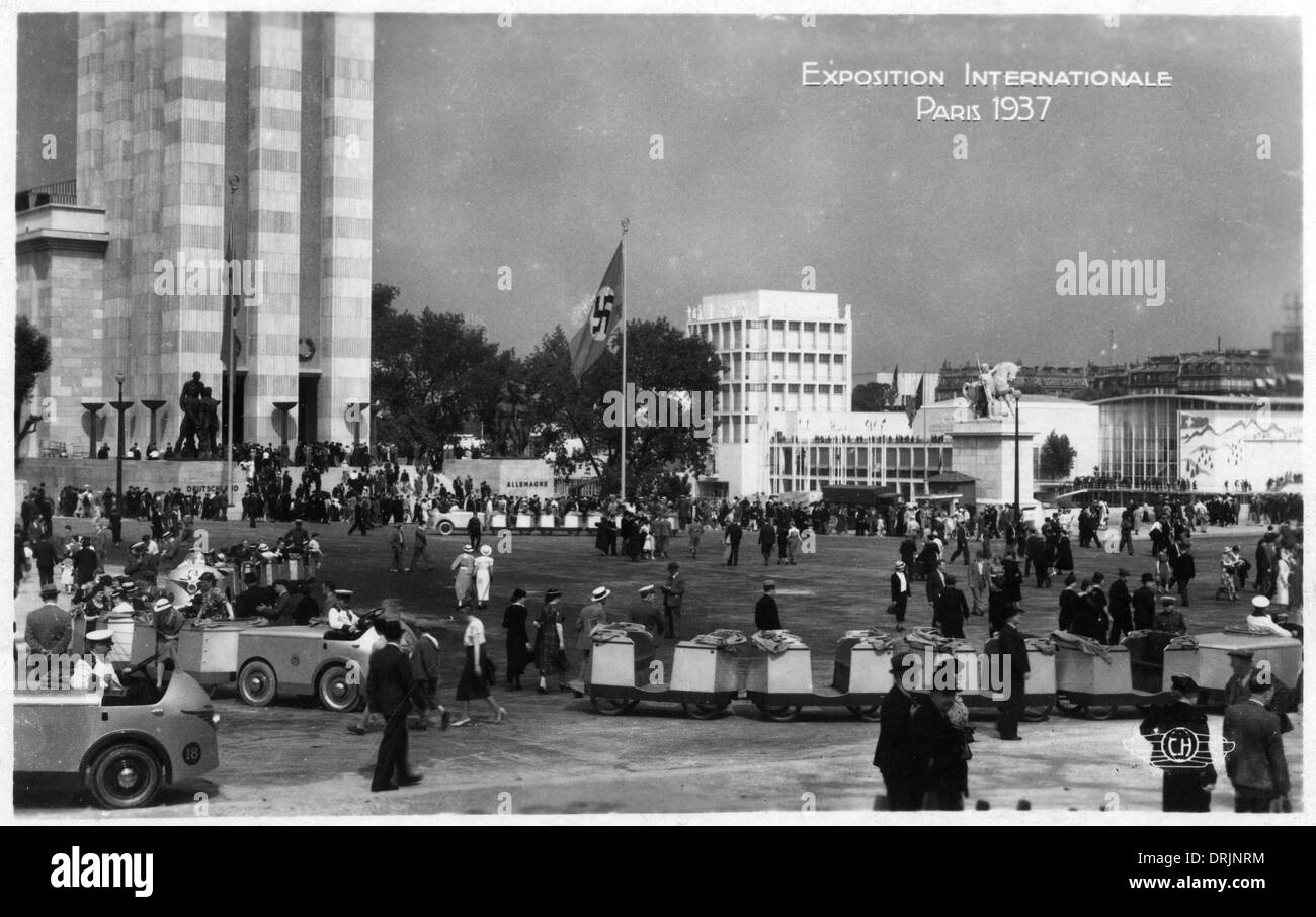 L'Expo de Paris, 1937 Banque D'Images