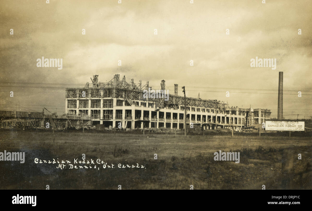 Usine, entreprise Kodak canadienne, Toronto, Canada Banque D'Images