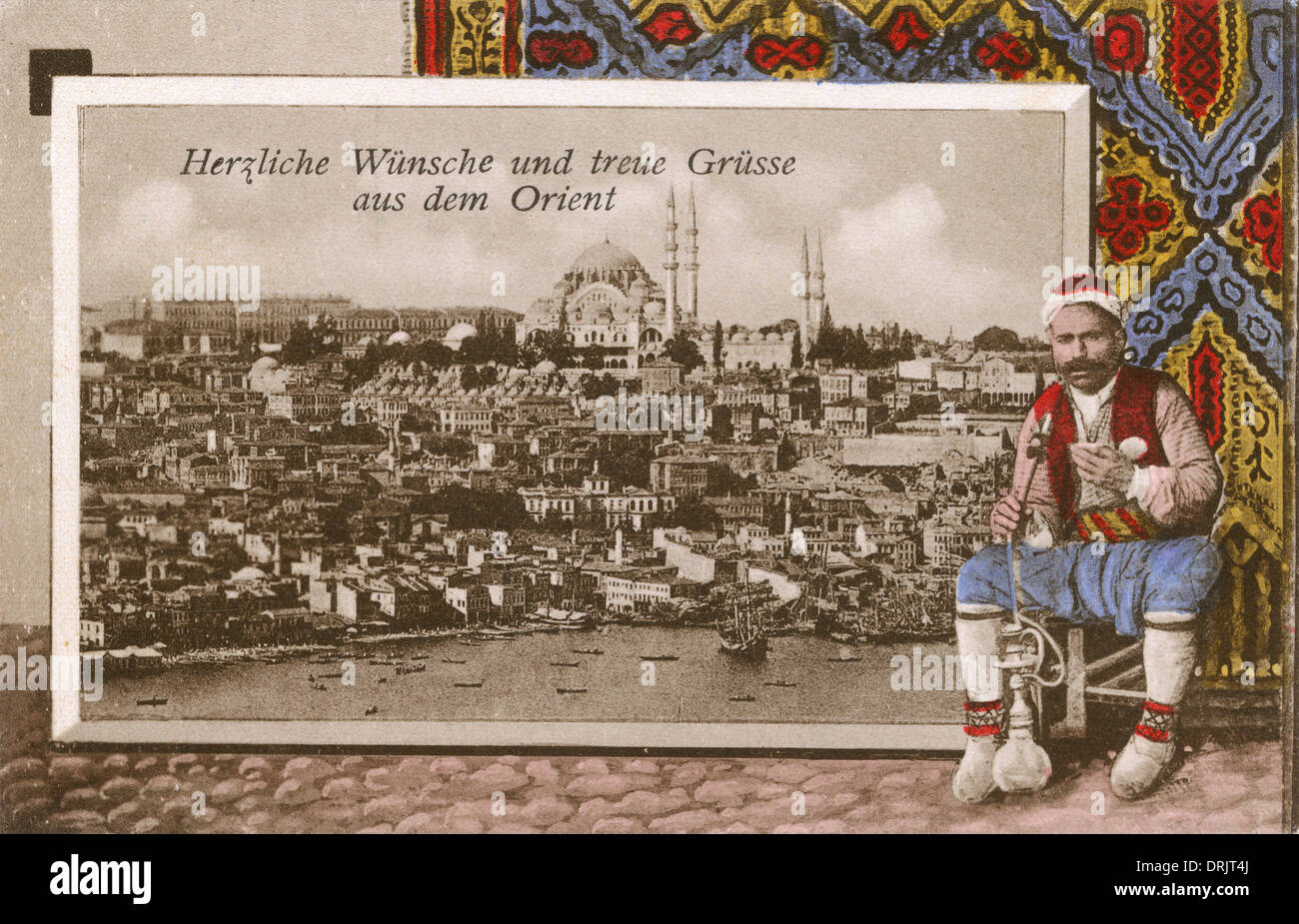 Turquie - Istanbul, mosquée Suleimaniye Banque D'Images