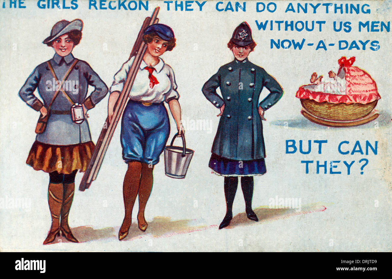 Évolution du rôle des femmes au Royaume-Uni Banque D'Images