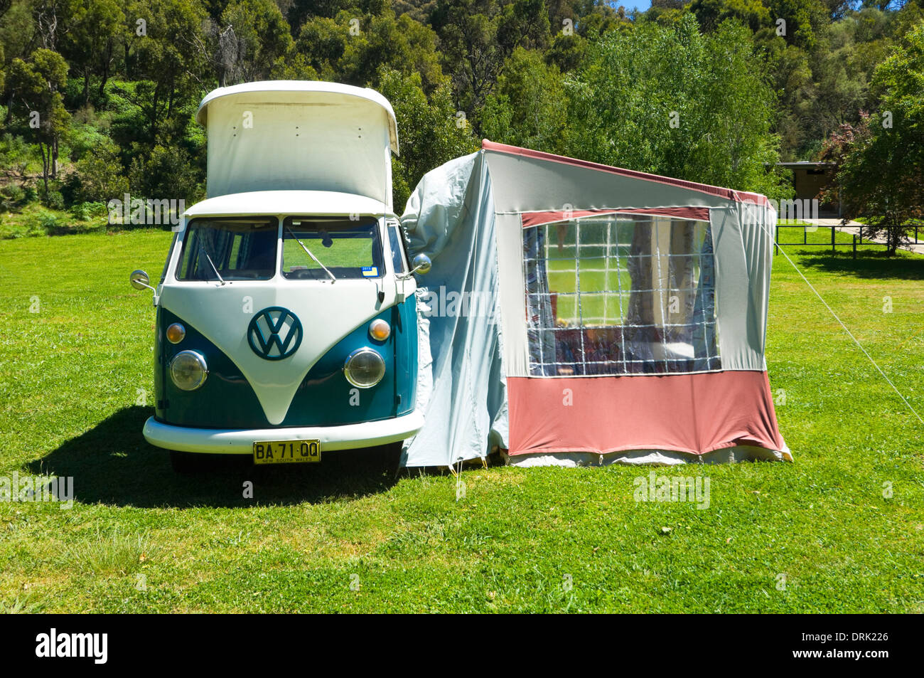 Campervan VW - Australie Banque D'Images