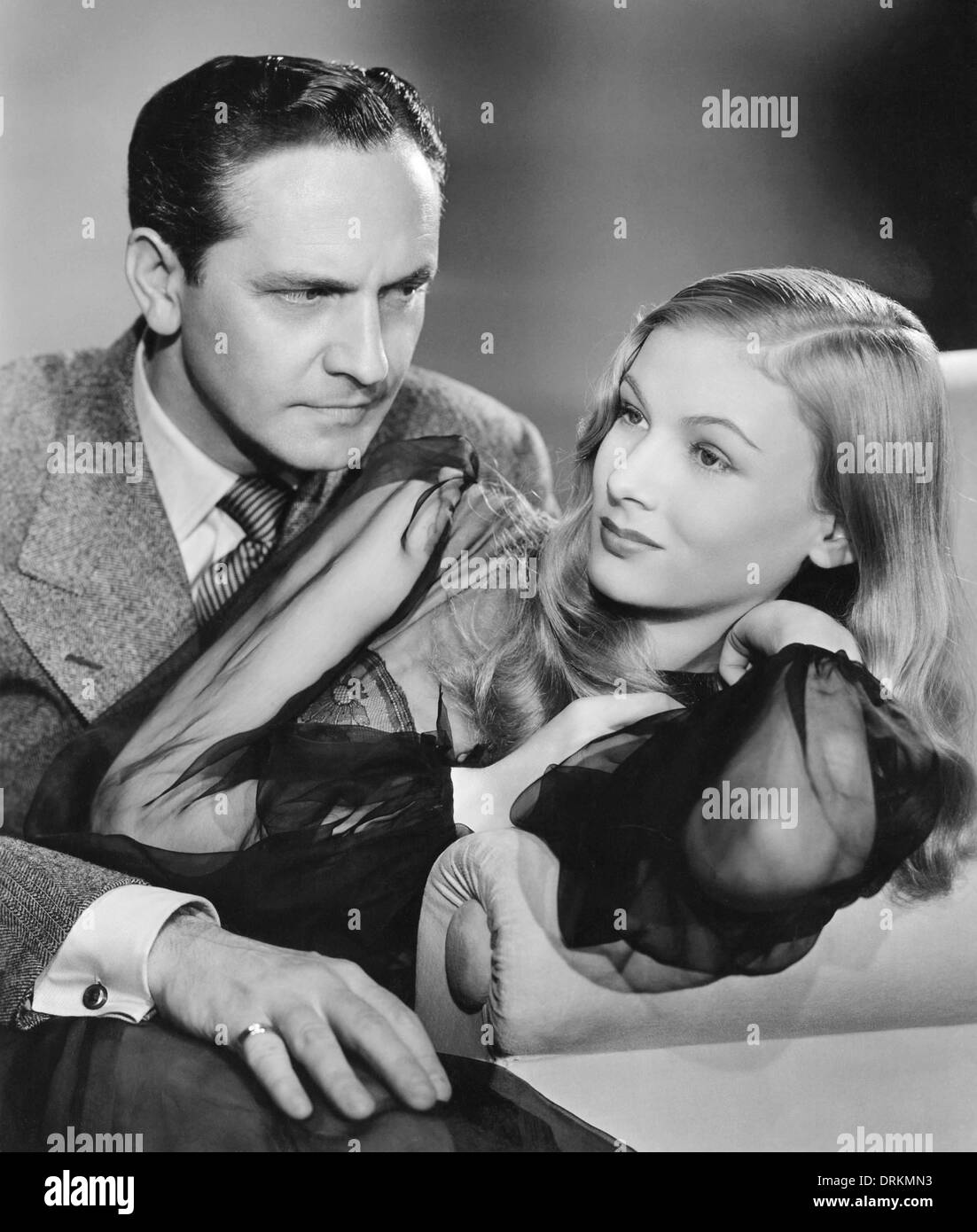 J'ai épousé une sorcière 1942 Paramount Pictures film avec Veronica Lake et Frédéric Mars, réalisé par René Clair Banque D'Images