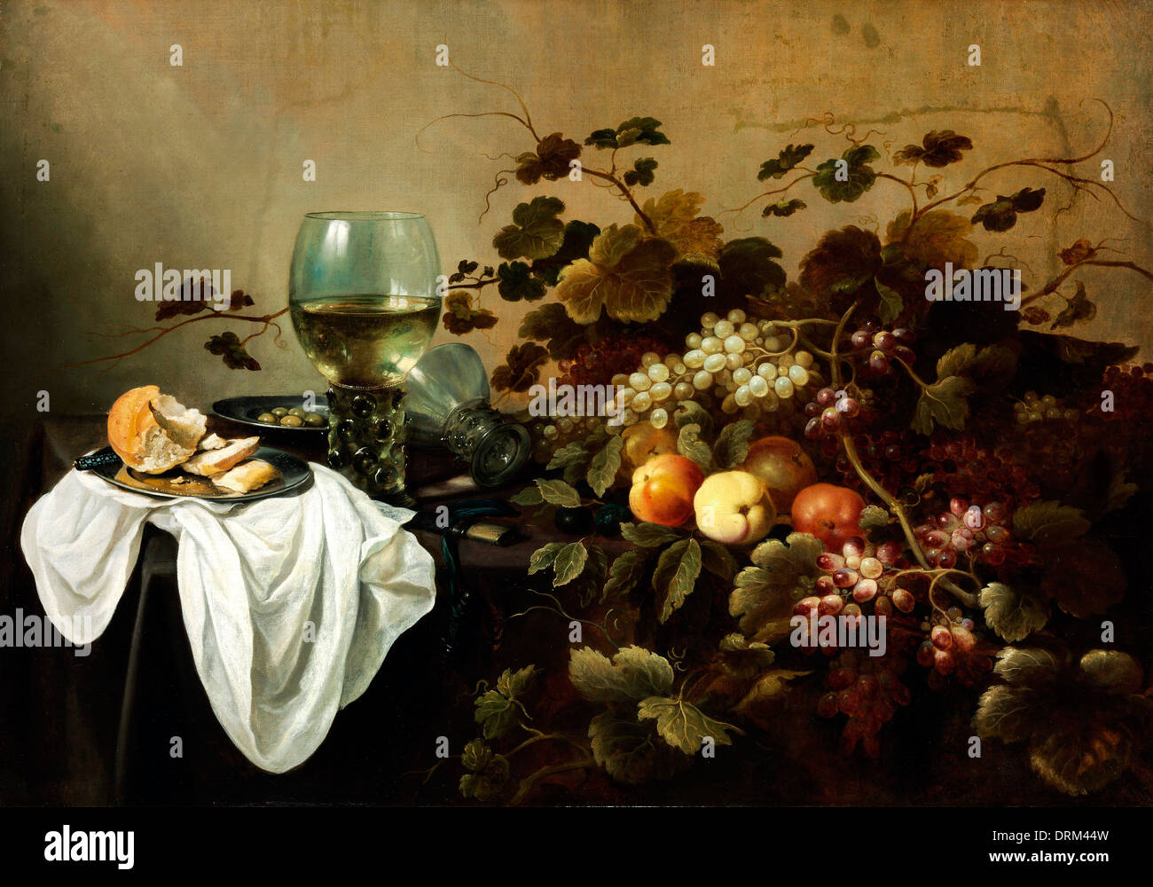 Still life with fruit and roemer Banque de photographies et d'images à  haute résolution - Alamy