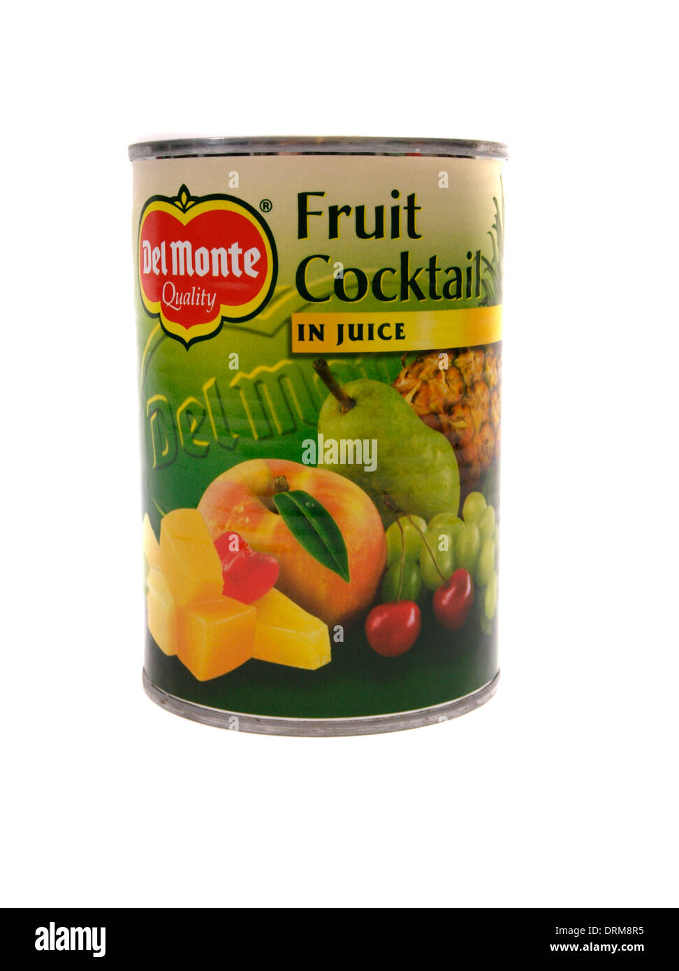 Tin Del Monte cocktail de fruits Banque D'Images