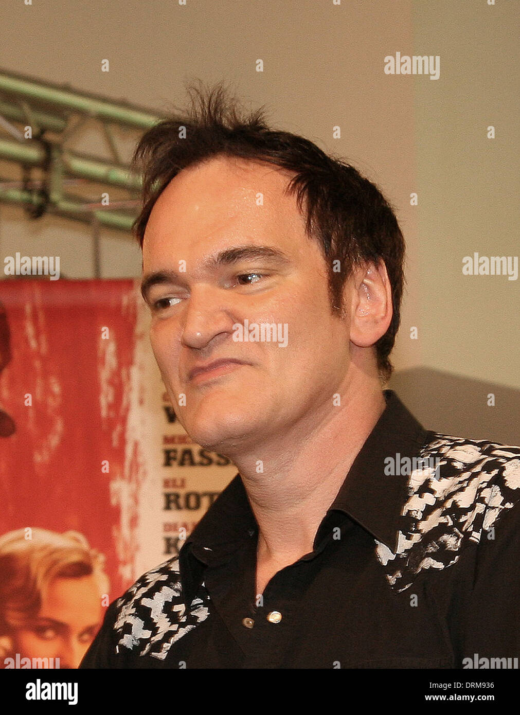 Quentin Tarantino à Londres 2009 Banque D'Images