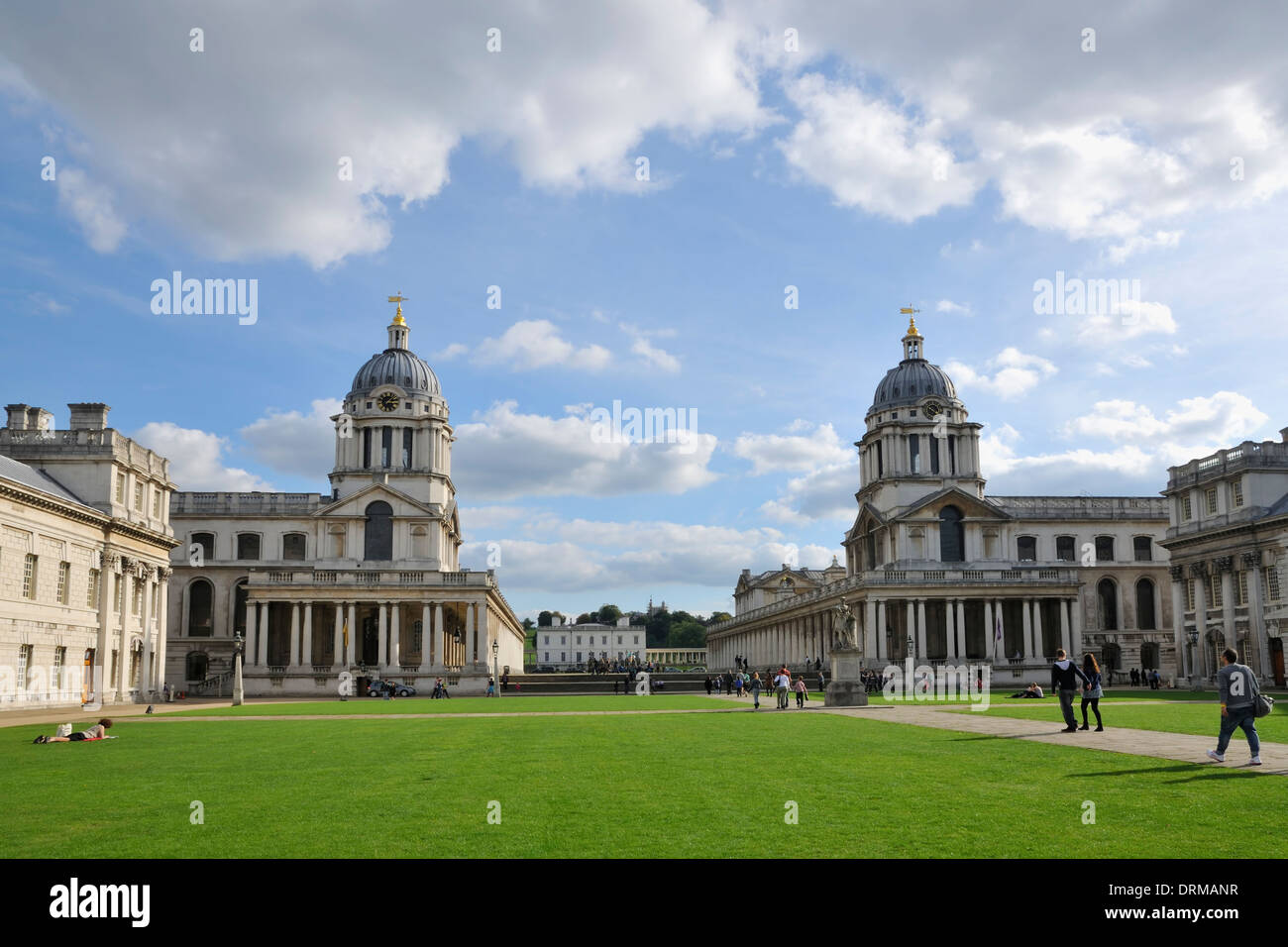 Le Royal Naval College de Greenwich, au Sud Est de Londres Banque D'Images