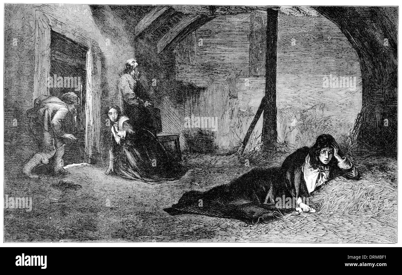 L'évasion de la reine Henrietta Maria de la France vers 1644 Banque D'Images