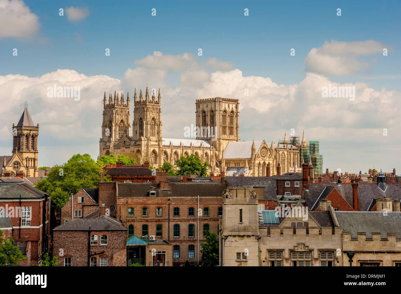Portrait de York Minster Banque D'Images
