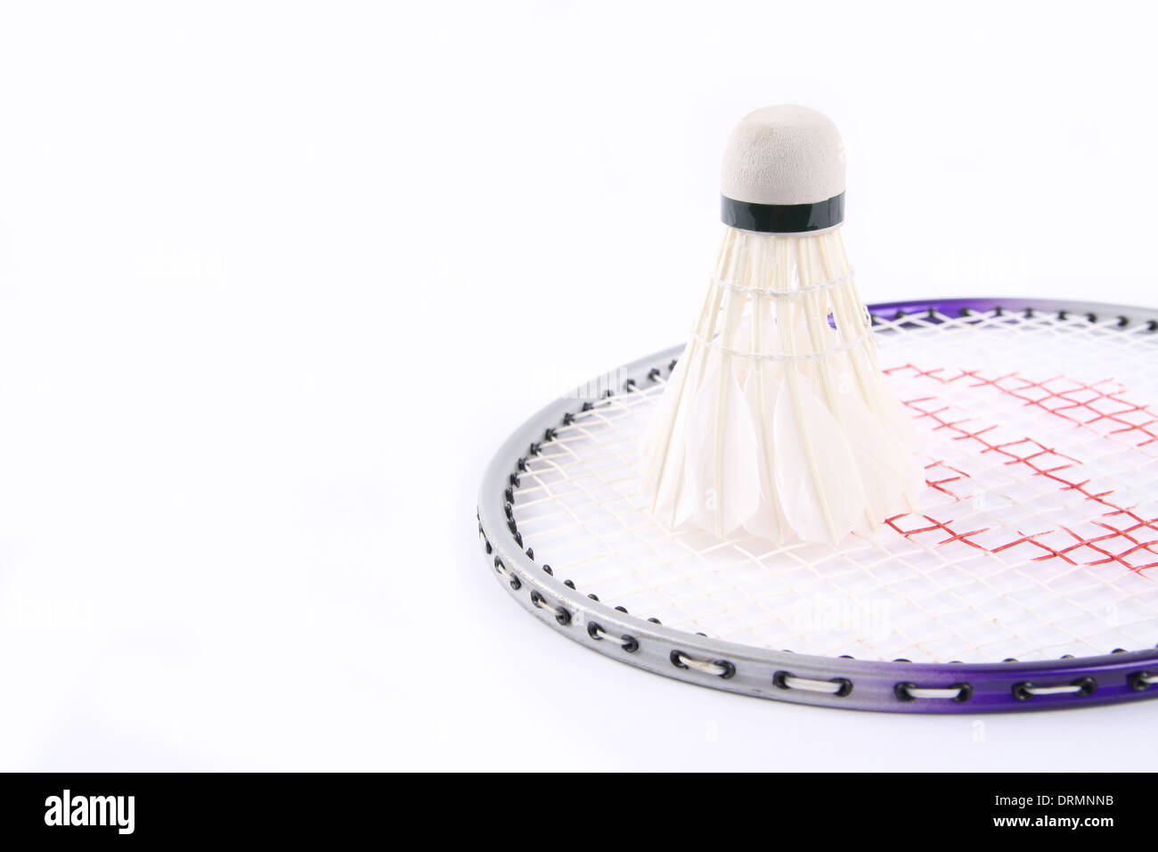 Symbole sport badminton Banque D'Images