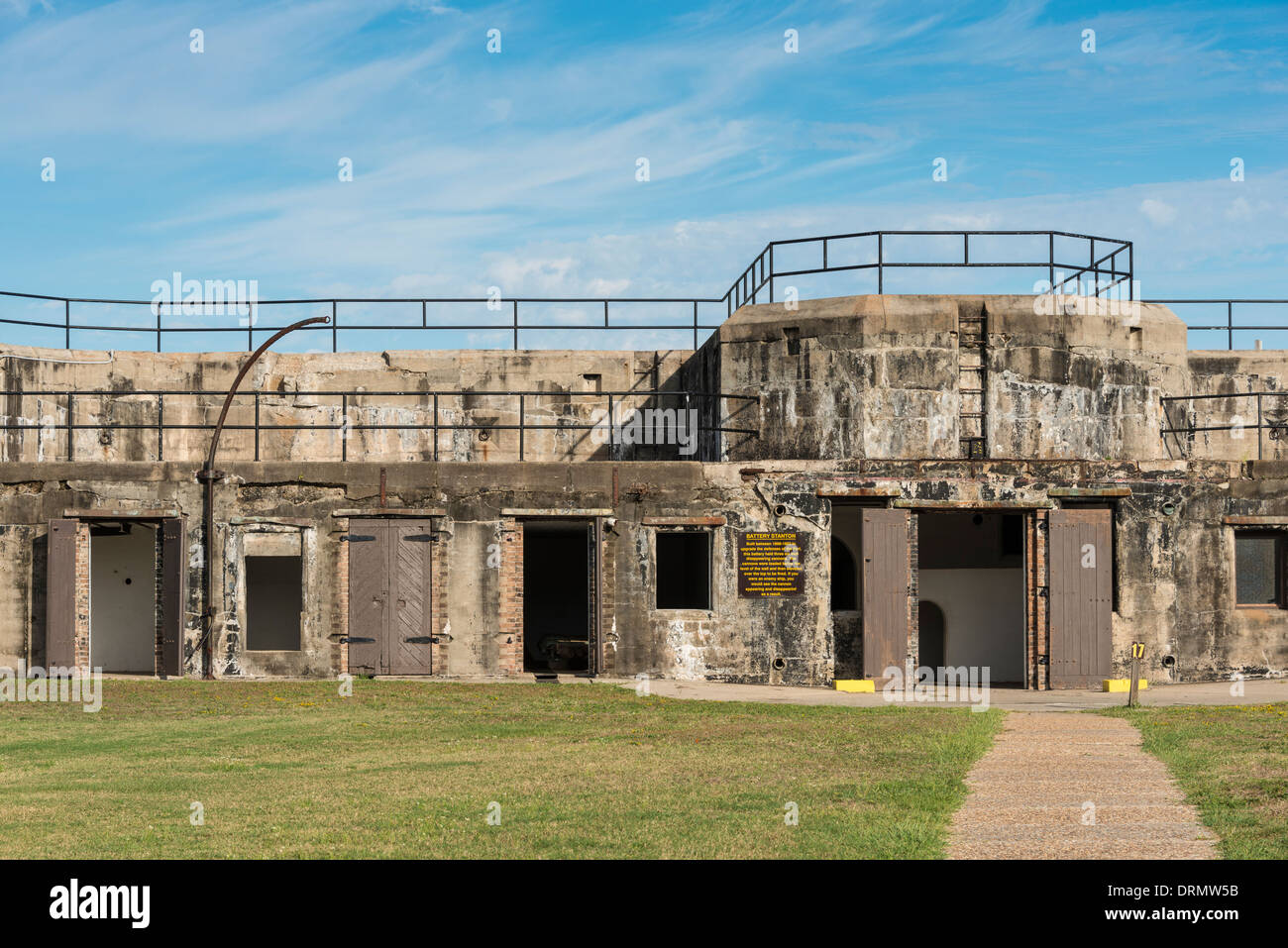 Fort Gaines, Dauphin Island, Alabama. Banque D'Images