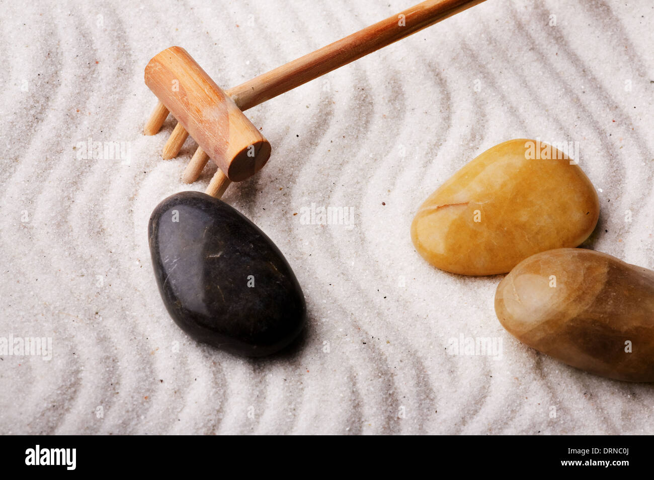 Rock Oriental Garden Banque D'Images