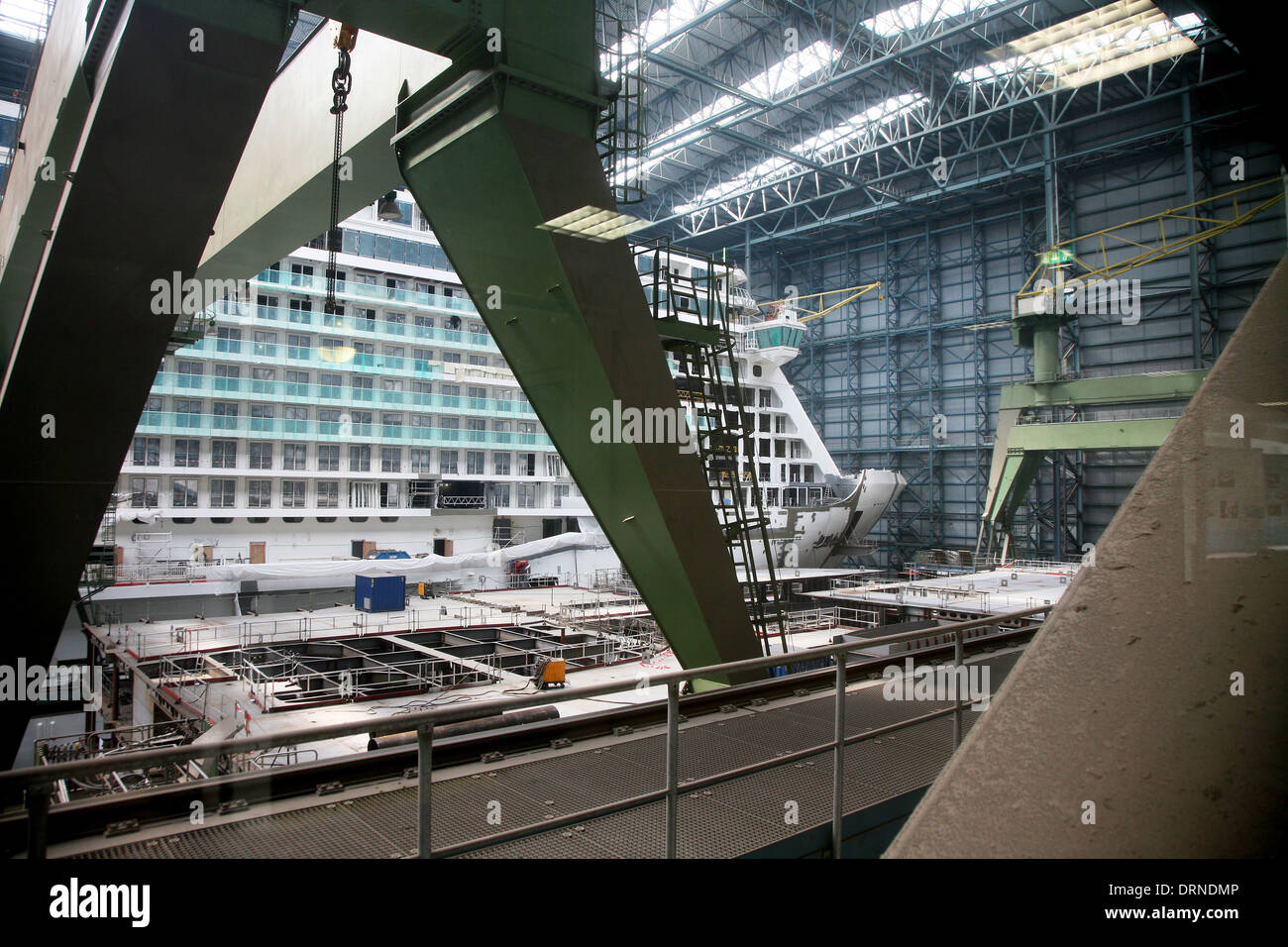 La construction navale en Allemagne Banque D'Images