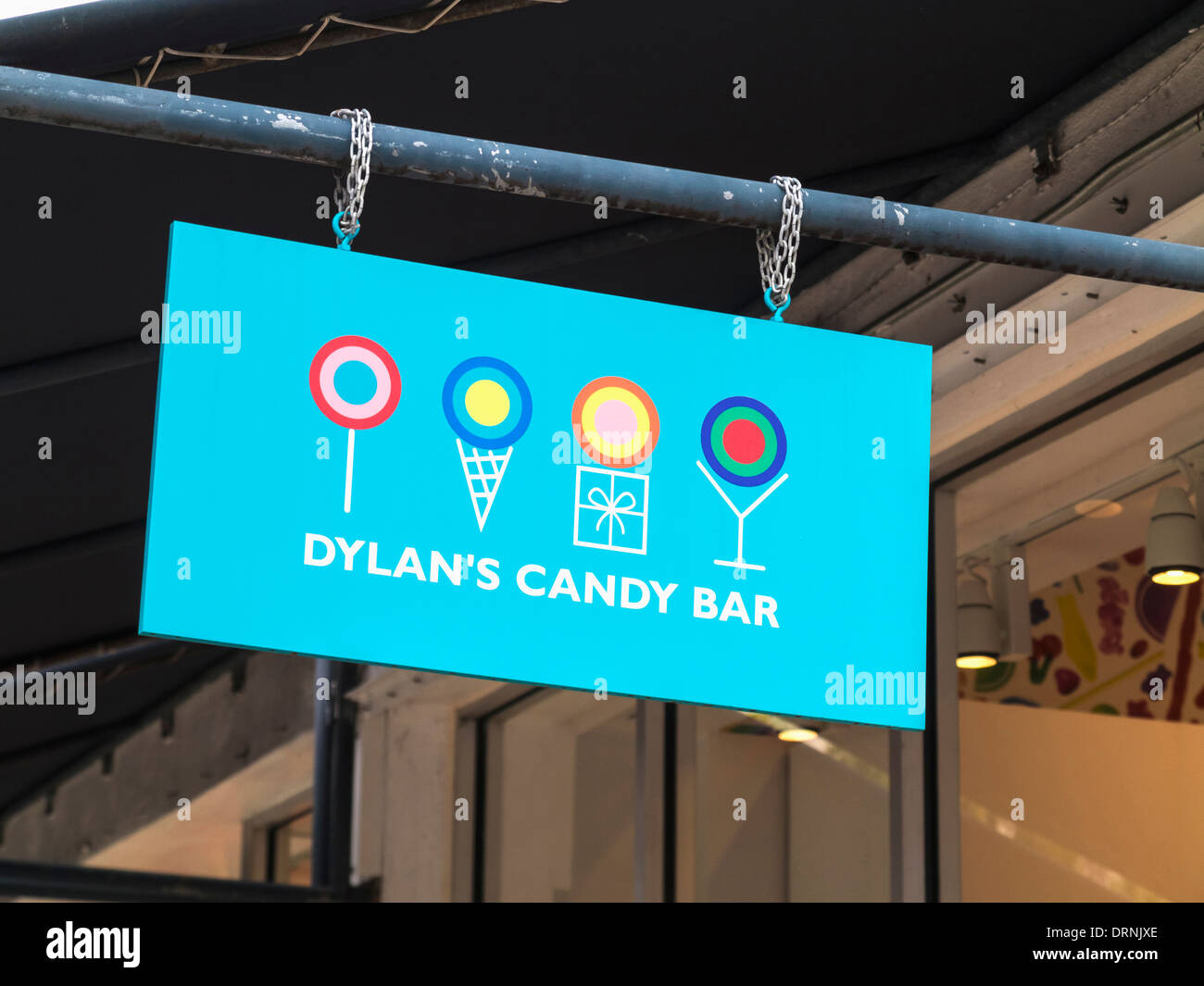 Dylan's Candy Bar - la fille de Ralph Lauren's Candy Emporium, Miami, Floride, USA Banque D'Images
