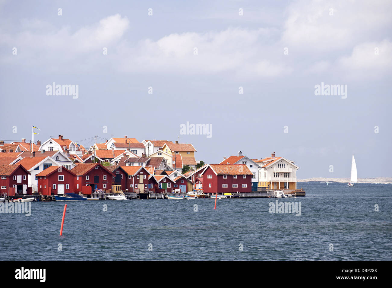 Gullholmen à Schweden Banque D'Images