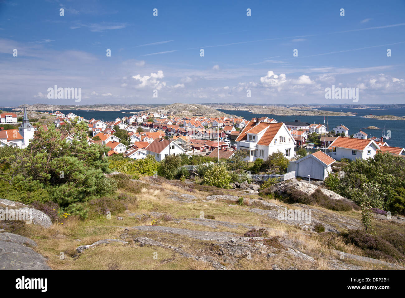 Gullholmen à Schweden Banque D'Images