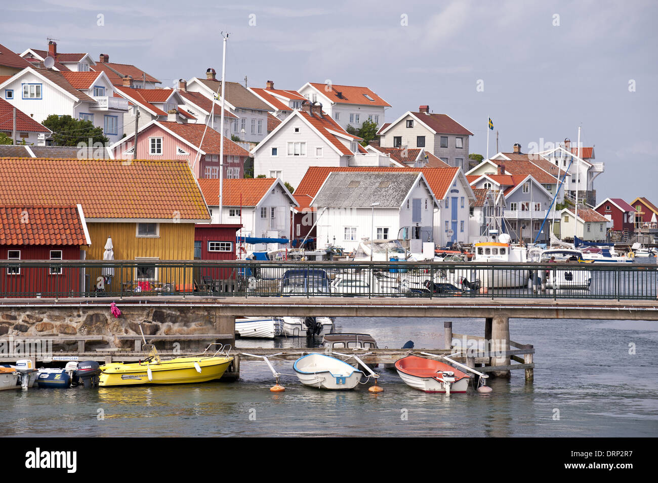 Gullholmen à Schweden Banque D'Images