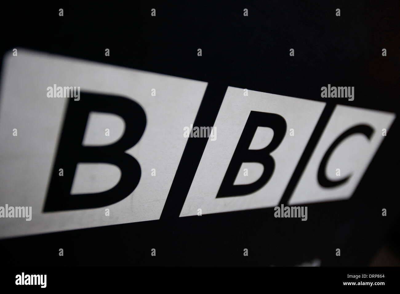 Une vue générale des nouvelles BBC Broadcasting House Banque D'Images