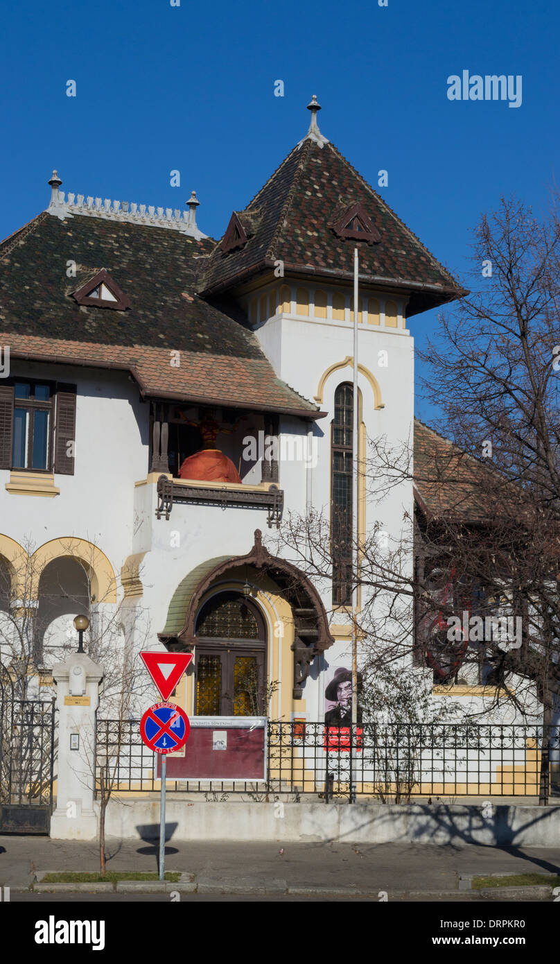 Fondation Culturelle de Löwendal Palace à Bucarest, Roumanie Banque D'Images