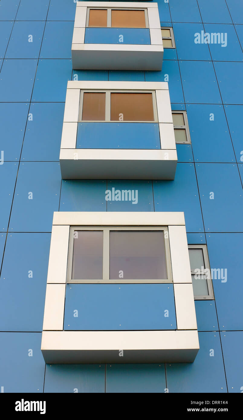 Blue house-Donostia Banque D'Images